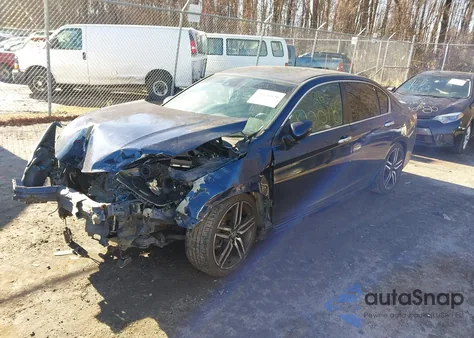 2016 Honda Accord Sport из США, поврежденный, VIN 1HGCR2F67GA030905